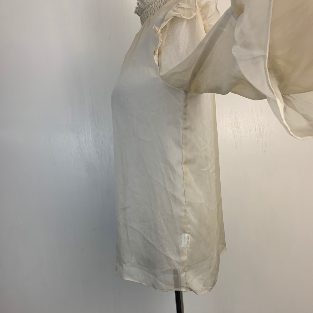 In The Style High Neck Ruffle Blouse - Picture 3 of 7
